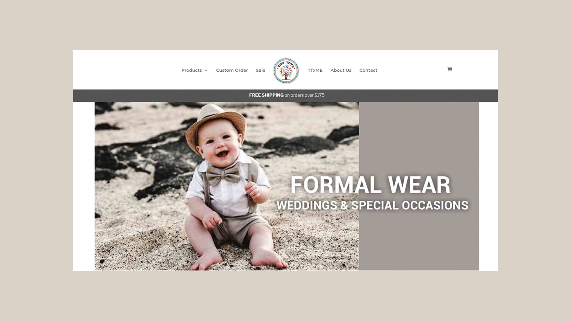 Tiny Tots Formal Wear